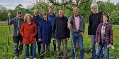 Pflegearbeiten Steuobstwiese